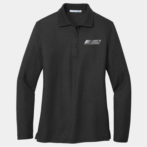 Cosmetology Ladies Long Sleeve Polo Thumbnail