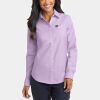 Port Authority Ladies SuperPro  Oxford Shirt Thumbnail
